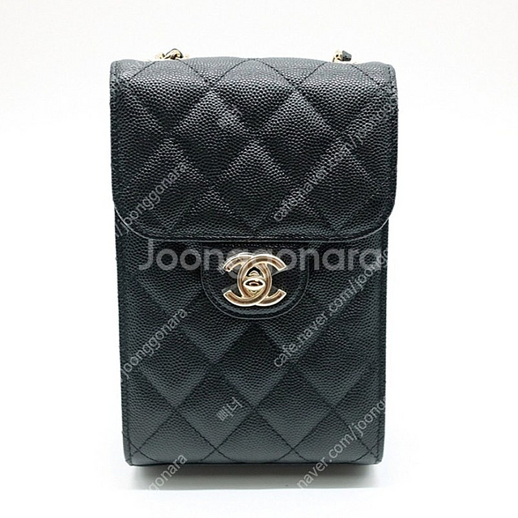 샤넬백 ap0249 캐비어 은장 폰홀더--0